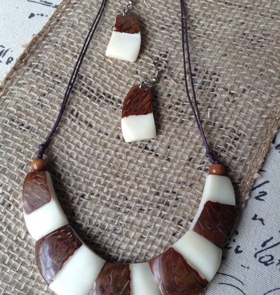 Tagua Necklace Christmas Gift