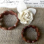 BROWN BEADED HANDMADE BRACELETS