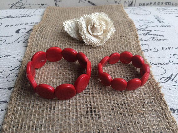 Tagua Heart Bracelet, Tagua Nut Bracelet