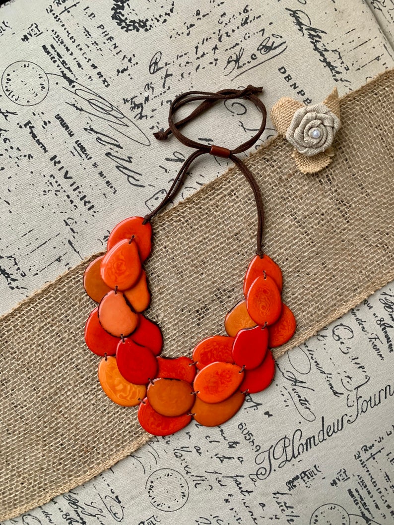 Paparazzi Necklace ~ Hidden Dune - Orange – Paparazzi Jewelry | Online  Store | DebsJewelryShop.com