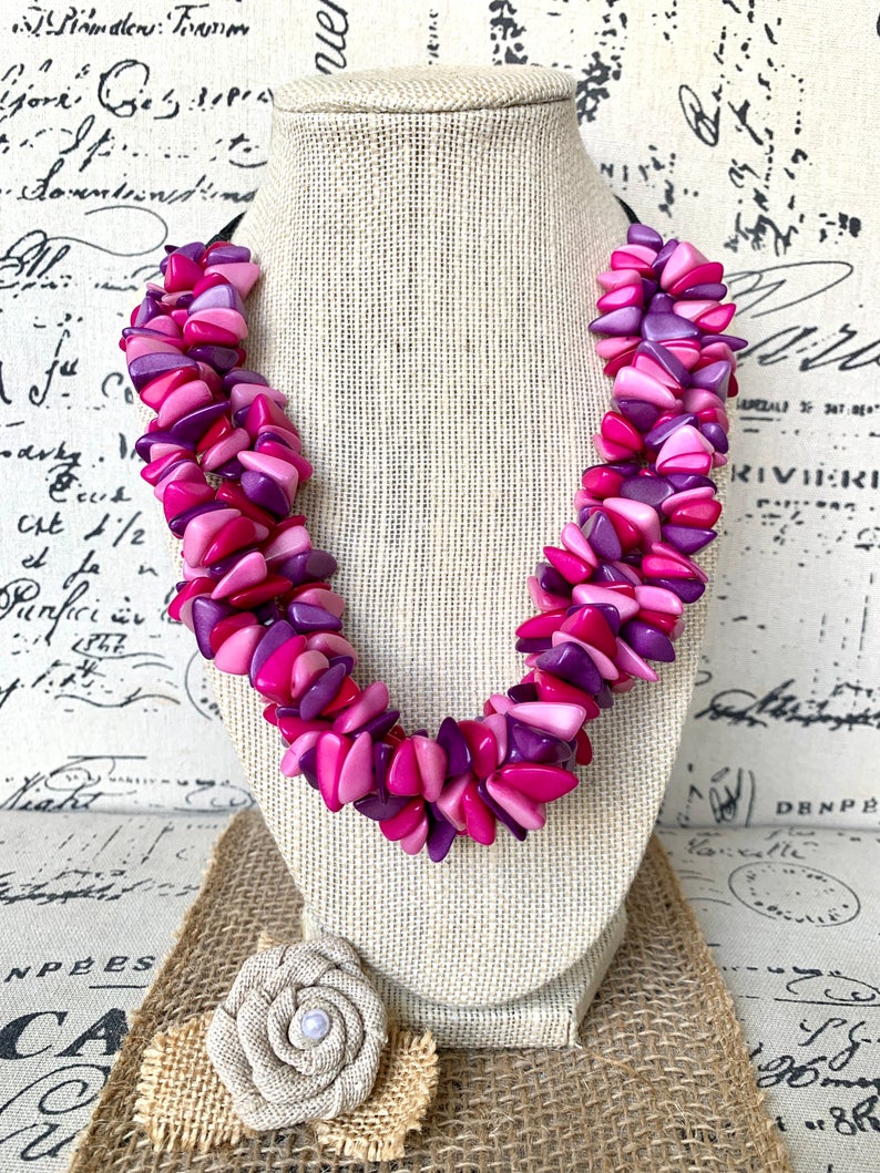 Chunky Links Necklace - colours to choose! – south of the river
