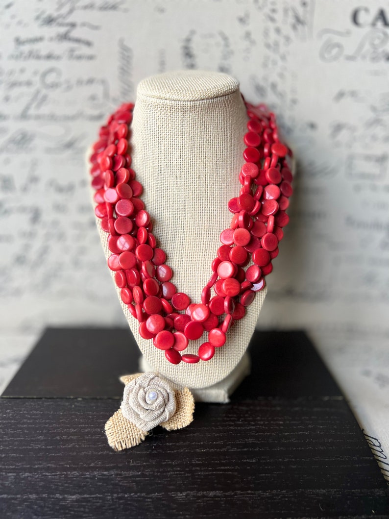 Chunky Beaded Necklace Midjourney Creation: Customizable DIY Jewelry P –  Socialdraft