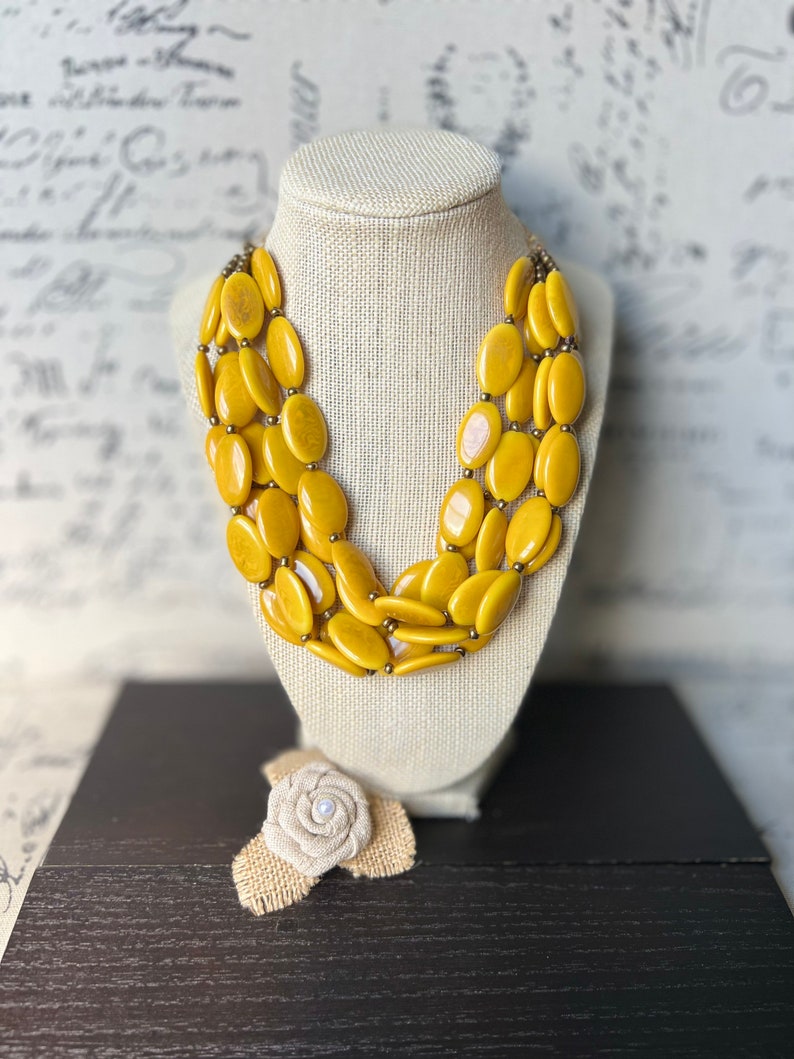 Sierra Serenity Yellow Paparazzi Necklace Cashmere Pink Jewels